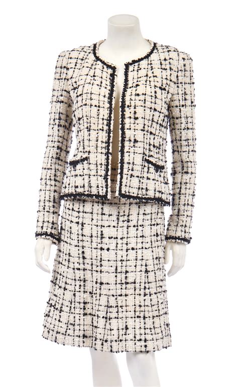 chanel tweed suit